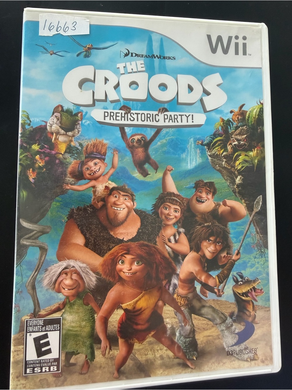 The Croods Prehistoric Party - Nintendo Wii - US Version